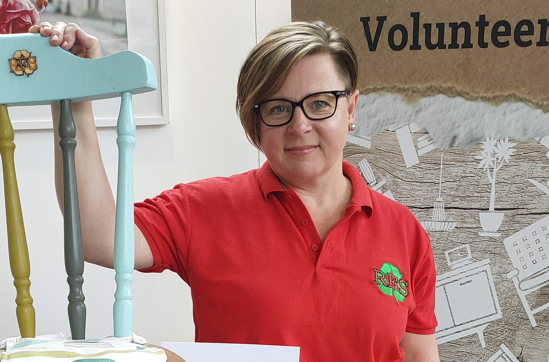 Richmond Furniture Scheme stall at Richmond Volunteer Fair 2024